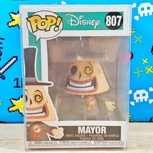 Funko PoP Nightmare Before Christmas The Mayor #807 Halloween Vinyl + Protector